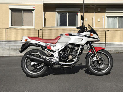 FZ250 PHAZERレストア phase-23: 仮完成、公道初走行
